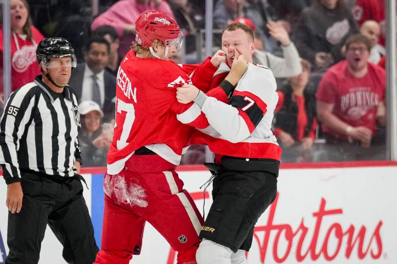 Ottawa Senators v Detroit Red Wings