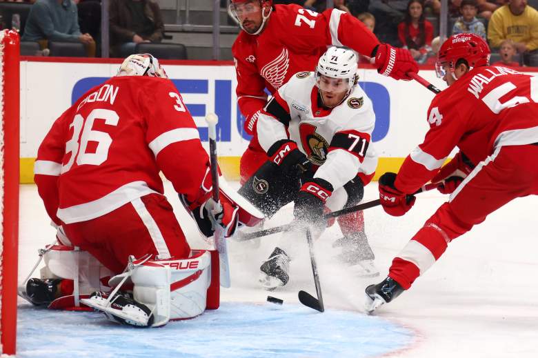 Ottawa Senators v Detroit Red Wings