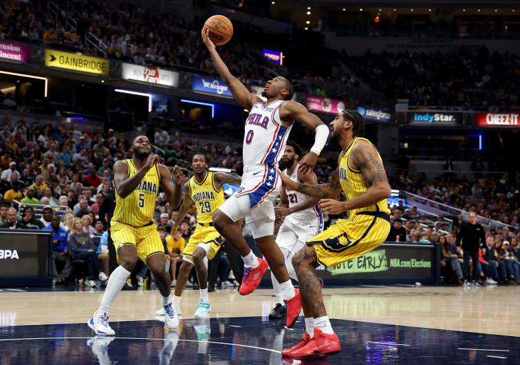 Philadelphia 76ers v Indiana Pacers