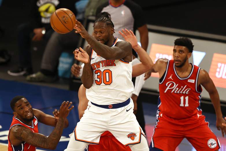 Philadelphia 76ers v New York Knicks