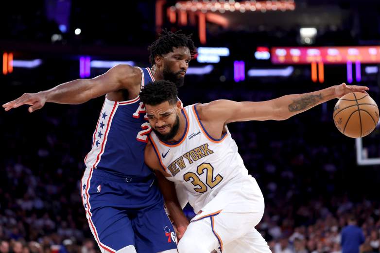 Philadelphia 76ers v New York Knicks