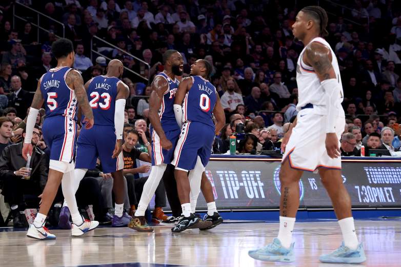 Philadelphia 76ers v New York Knicks