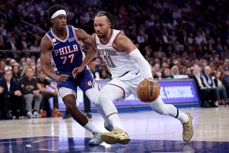 Philadelphia 76ers v New York Knicks