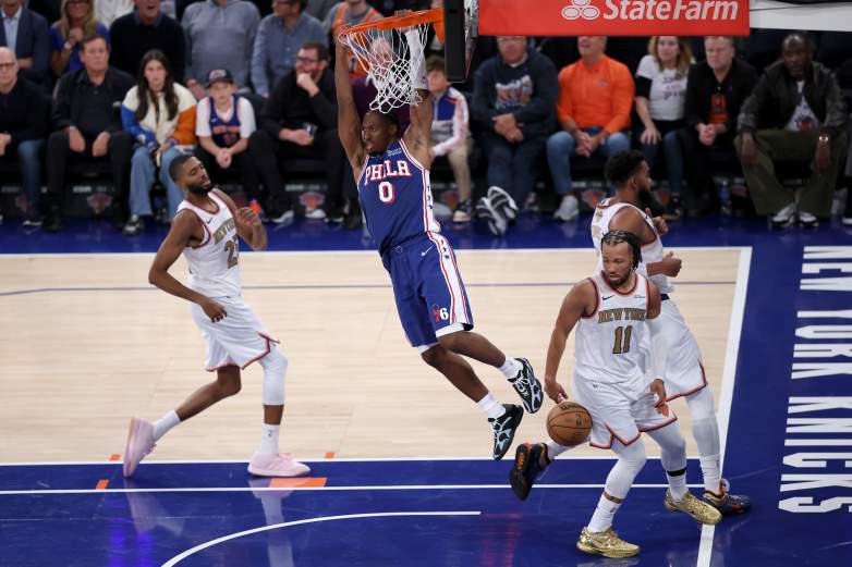 Philadelphia 76ers v New York Knicks