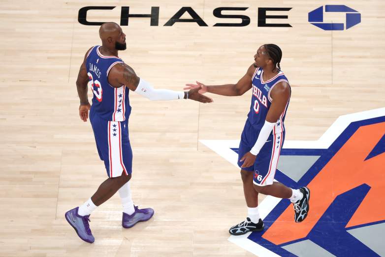 Philadelphia 76ers v New York Knicks