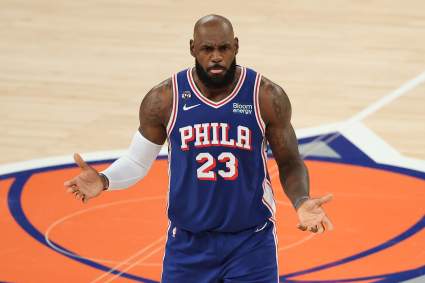Trump Calls 76ers’ LeBron James ‘Total Disgrace’ Over National Anthem