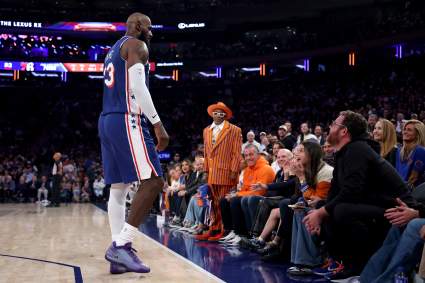 Knicks Fan Gets Into Heated Exchange With LeBron James as Spike Lee Steps In
