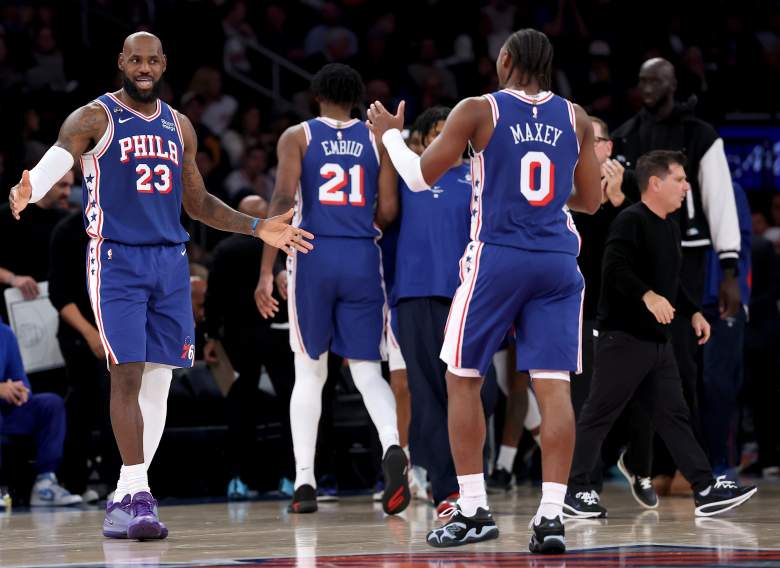 Philadelphia 76ers v New York Knicks