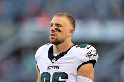 Lane Johnson Gets Message From Zach Ertz After Retiring From Eagles