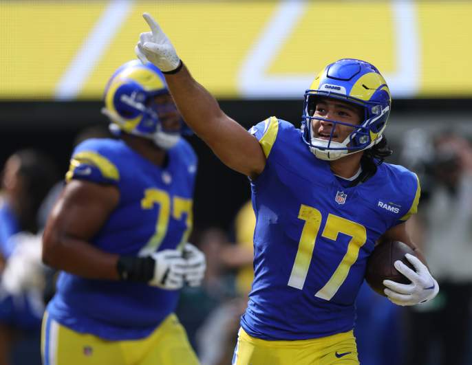 Philadelphia Eagles v Los Angeles Rams