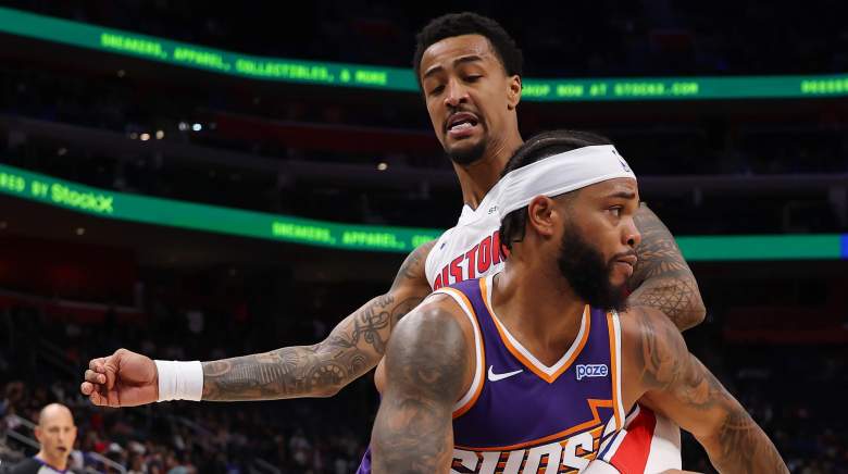 Phoenix Suns v Detroit Pistons