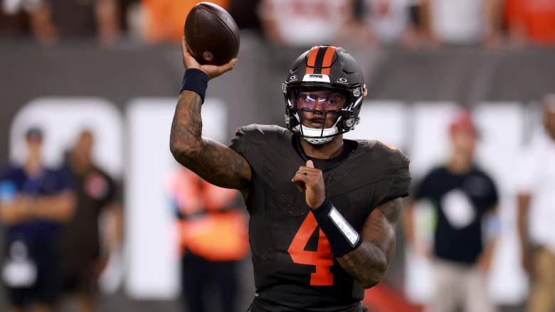Cleveland Browns quarterback Deshaun Watson