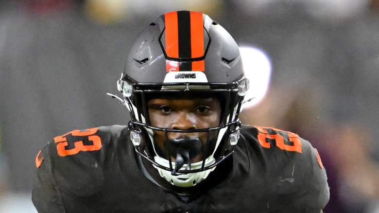 The Cleveland Browns have placed Raheim Sanders on injured reserve.