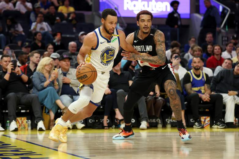 Portland Trail Blazers v Golden State Warriors