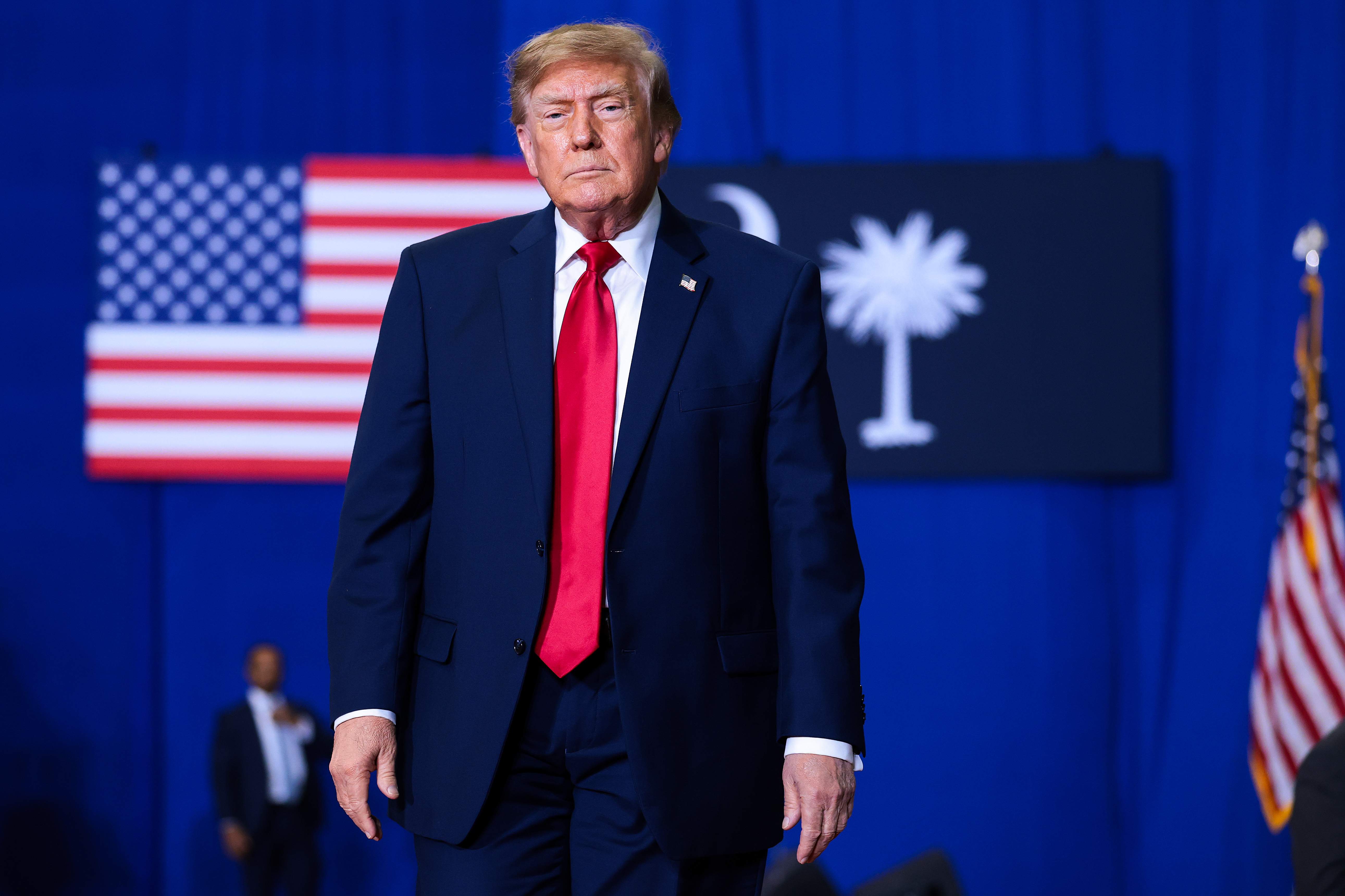 President Trump Rallies Supporters In South Carolina For Republican Candidates