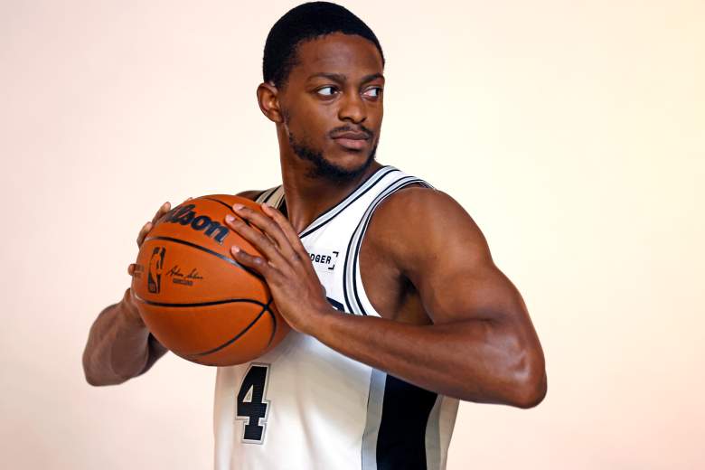 San Antonio Spurs De'Aaron Fox picture at media day