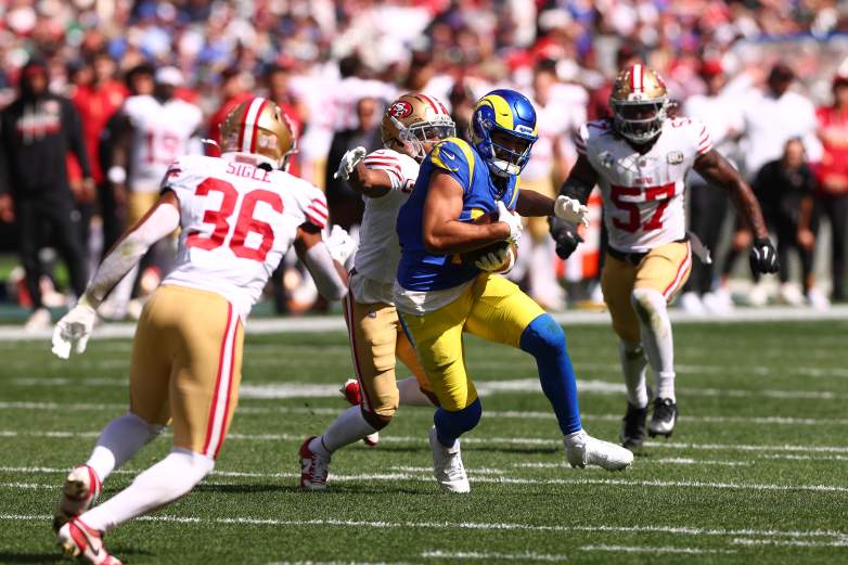 San Francisco 49ers v Los Angeles Rams