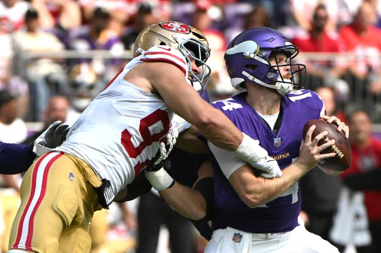 San Francisco 49ers v Minnesota Vikings