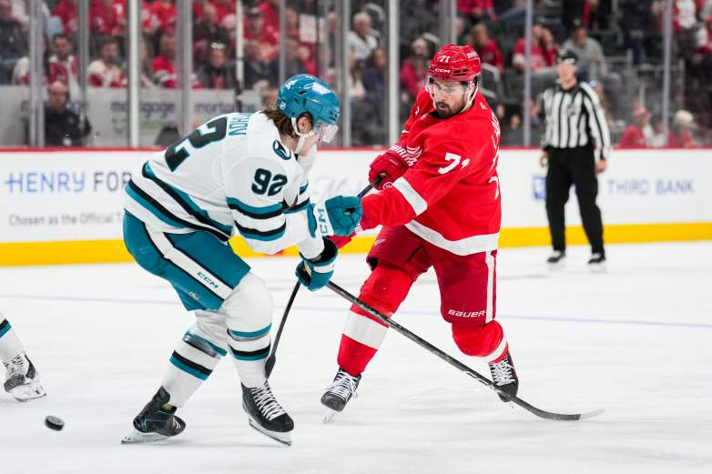 San Jose Sharks v Detroit Red Wings