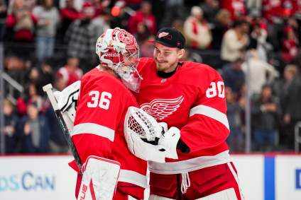 Red Wings Goaltender Finally Delivered Key Turnaround Against Sharks