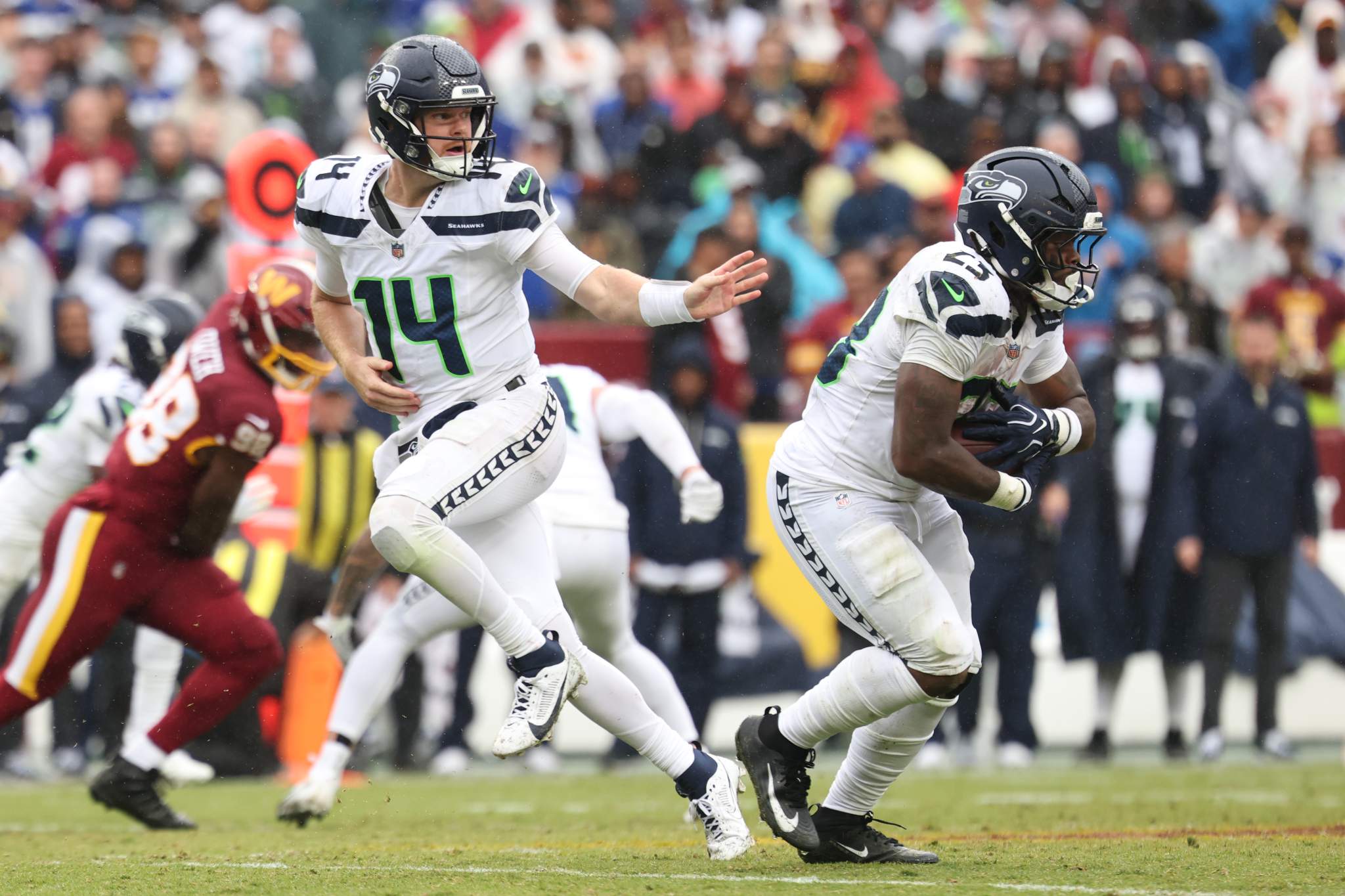 Commandres Running Back Seattle Seahawks Depth Chart at Running Back Against Chargers