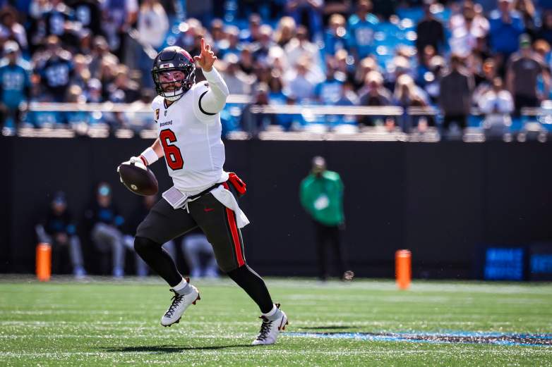 Buccaneers Falcons Mayfield Milestones