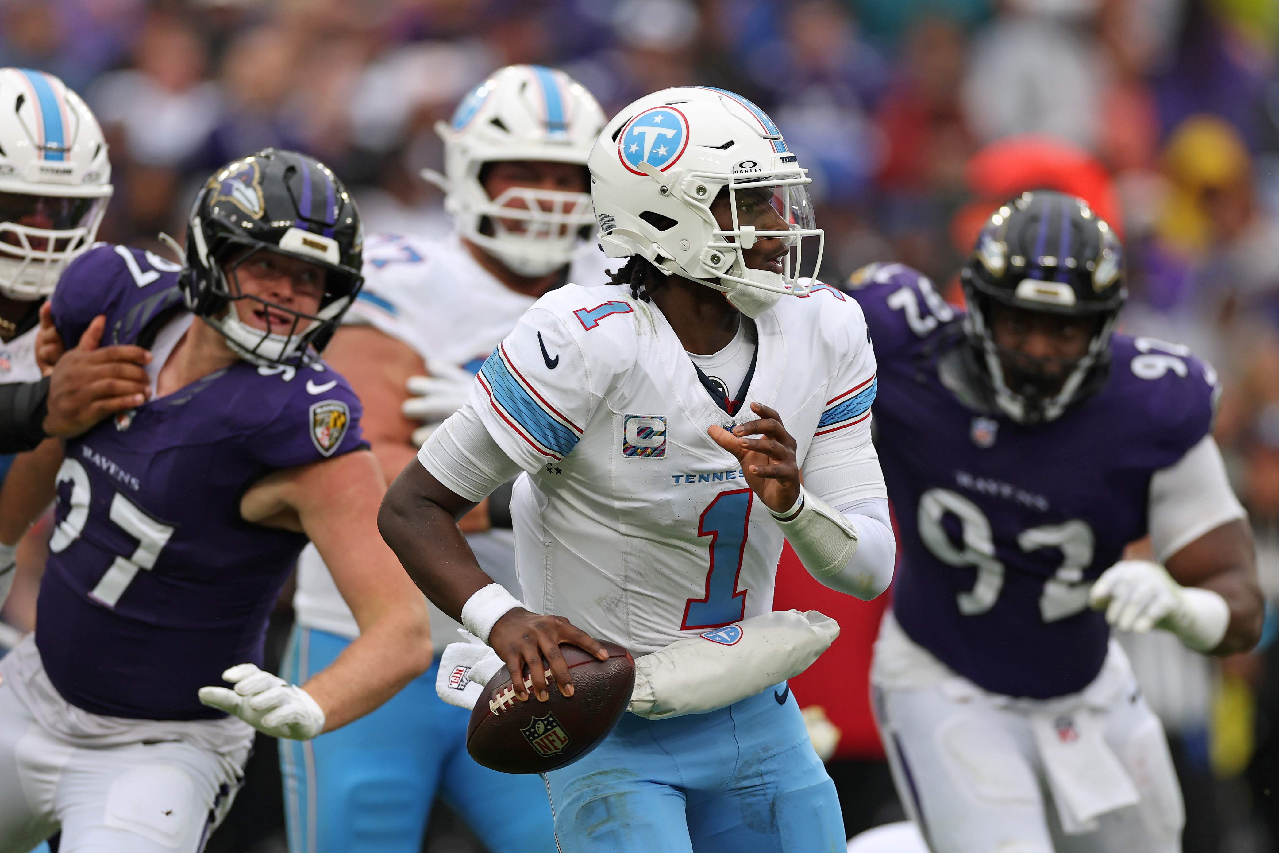 Tennessee Titans v Baltimore Ravens