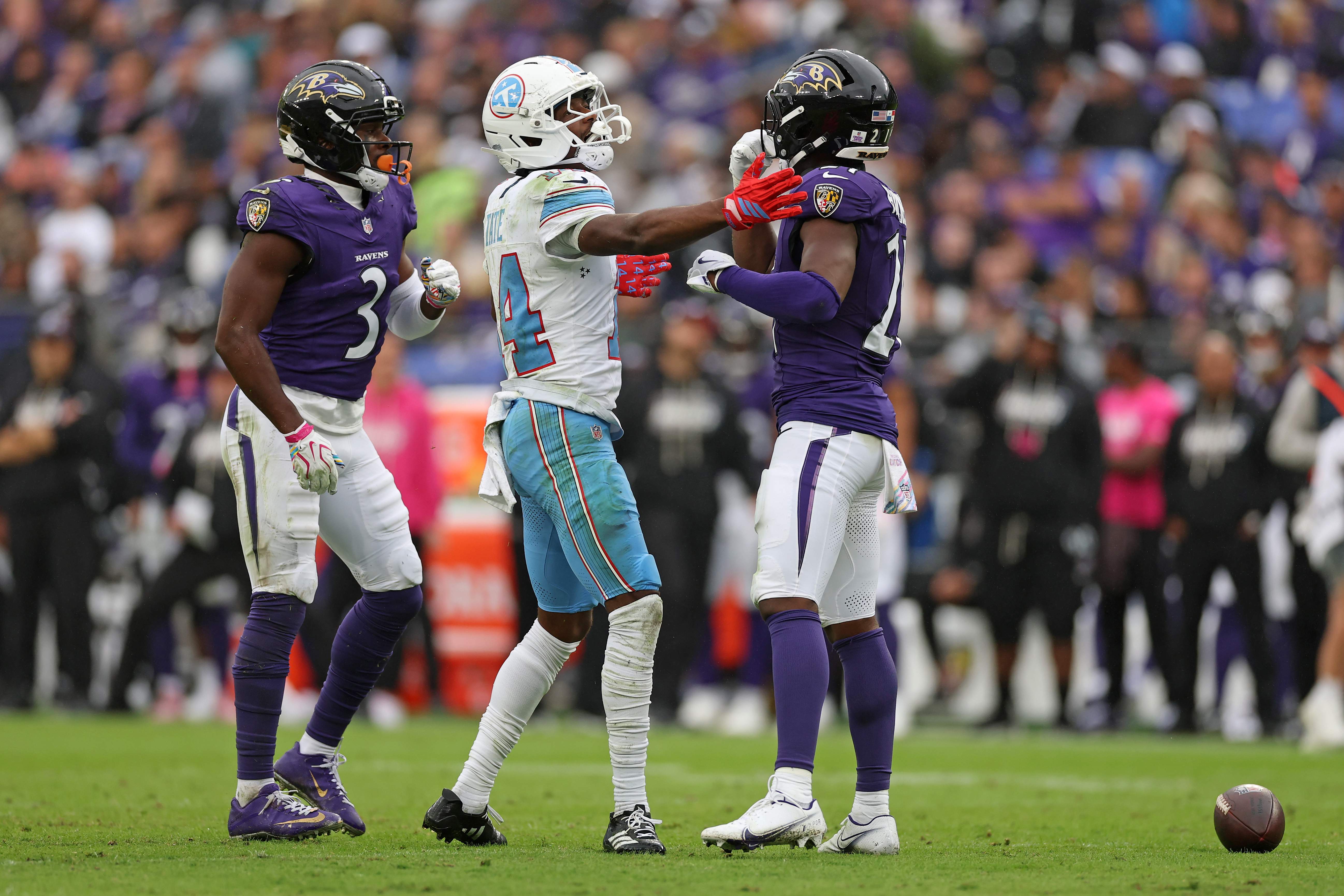 Tennessee Titans v Baltimore Ravens