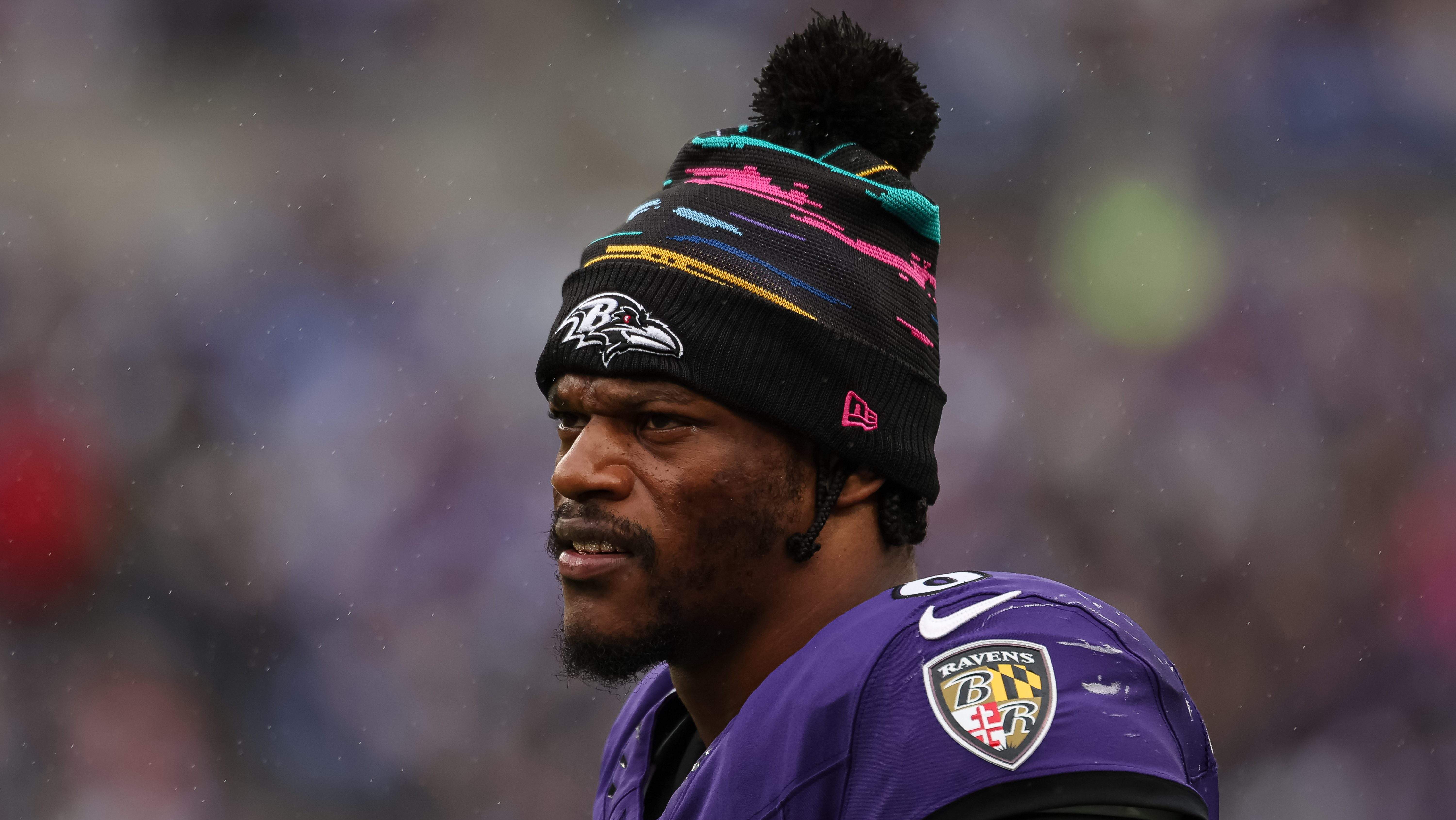 Baltimore Ravens quarterback Lamar Jackson