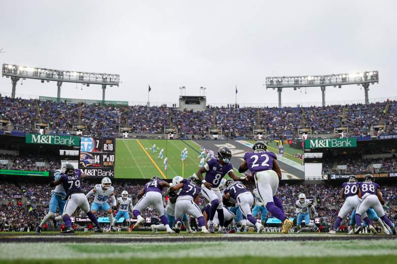 Tennessee Titans v Baltimore Ravens