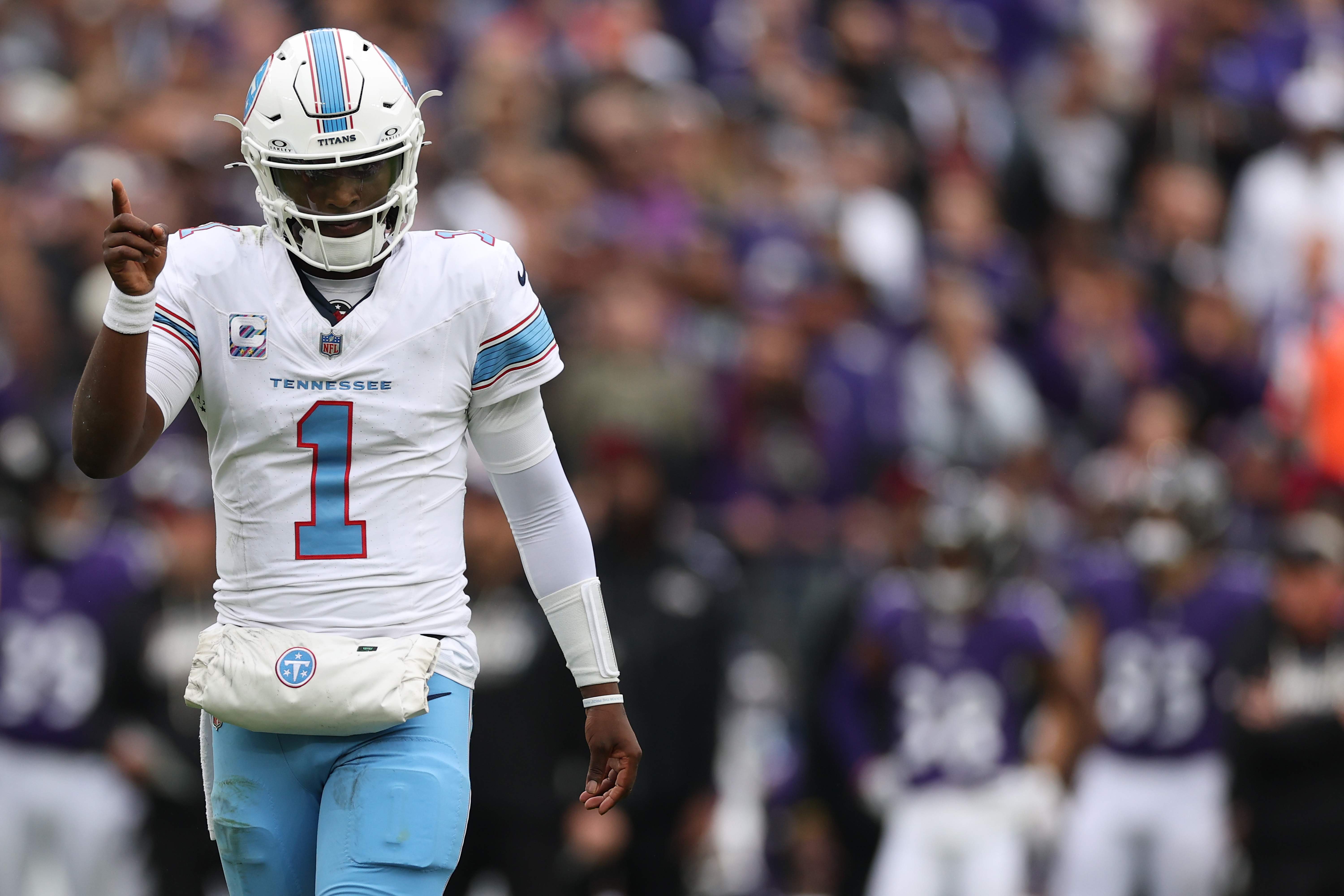 Tennessee Titans v Baltimore Ravens