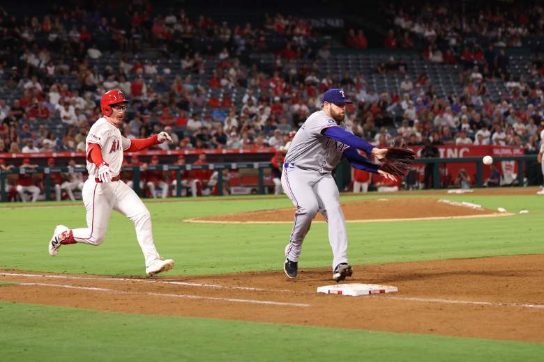 Texas Rangers v Los Angeles Angels