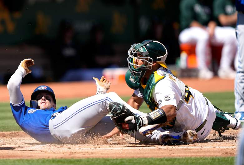 Toronto Blue Jays v Oakland Athletics