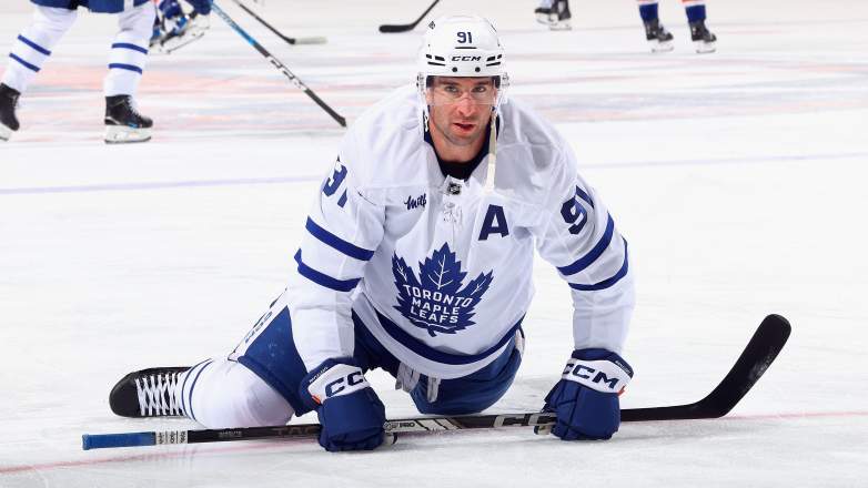 John Tavares has struggled to start the season for the Toronto Maple Leafs.