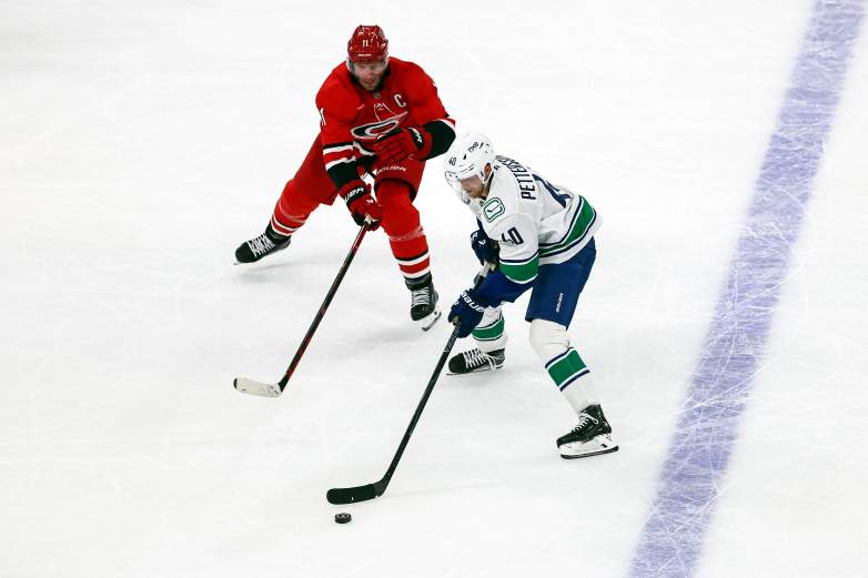 Vancouver Canucks v Carolina Hurricanes