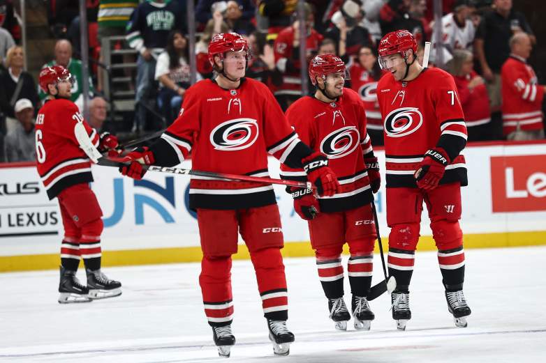 Vancouver Canucks v Carolina Hurricanes