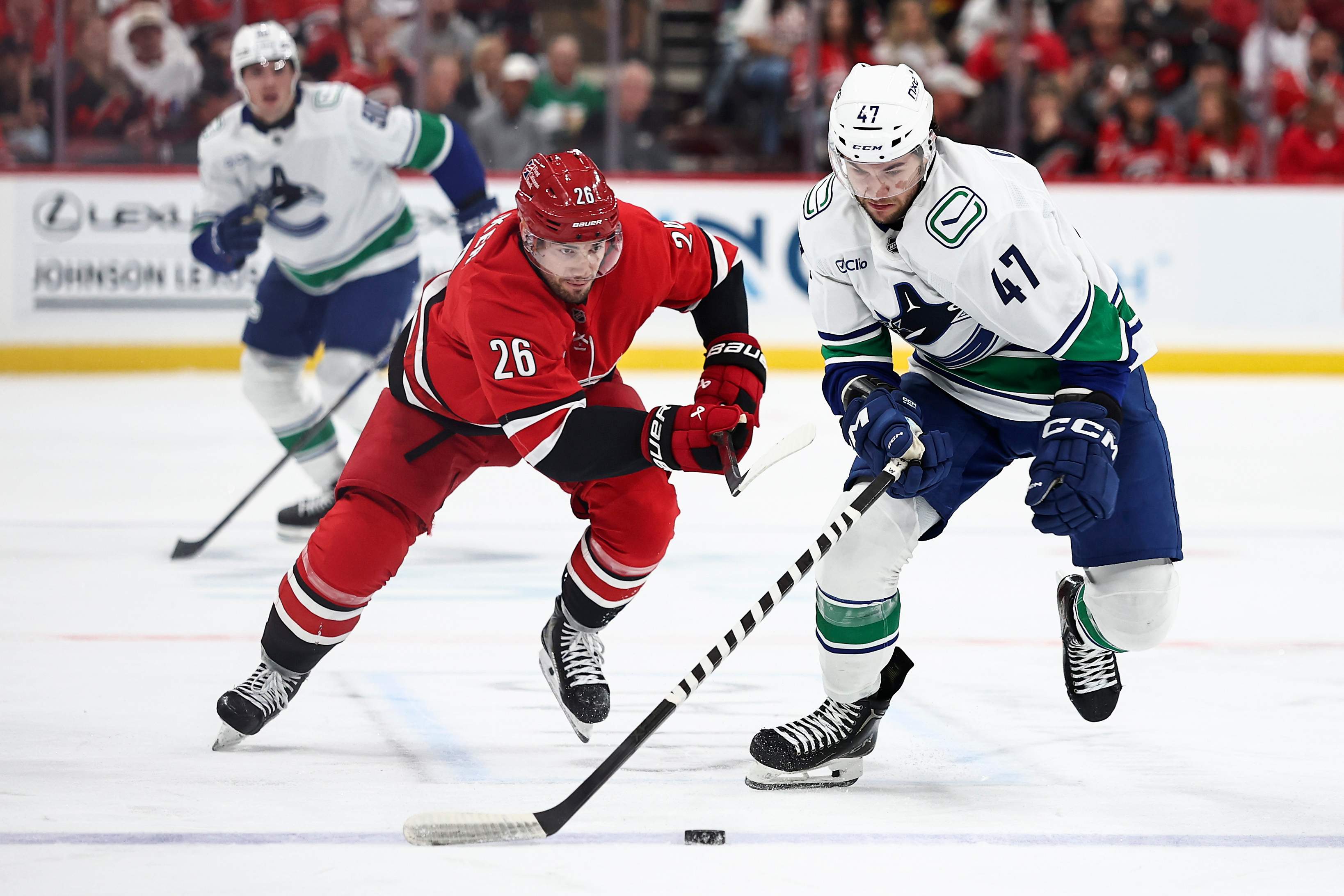 Vancouver Canucks v Carolina Hurricanes