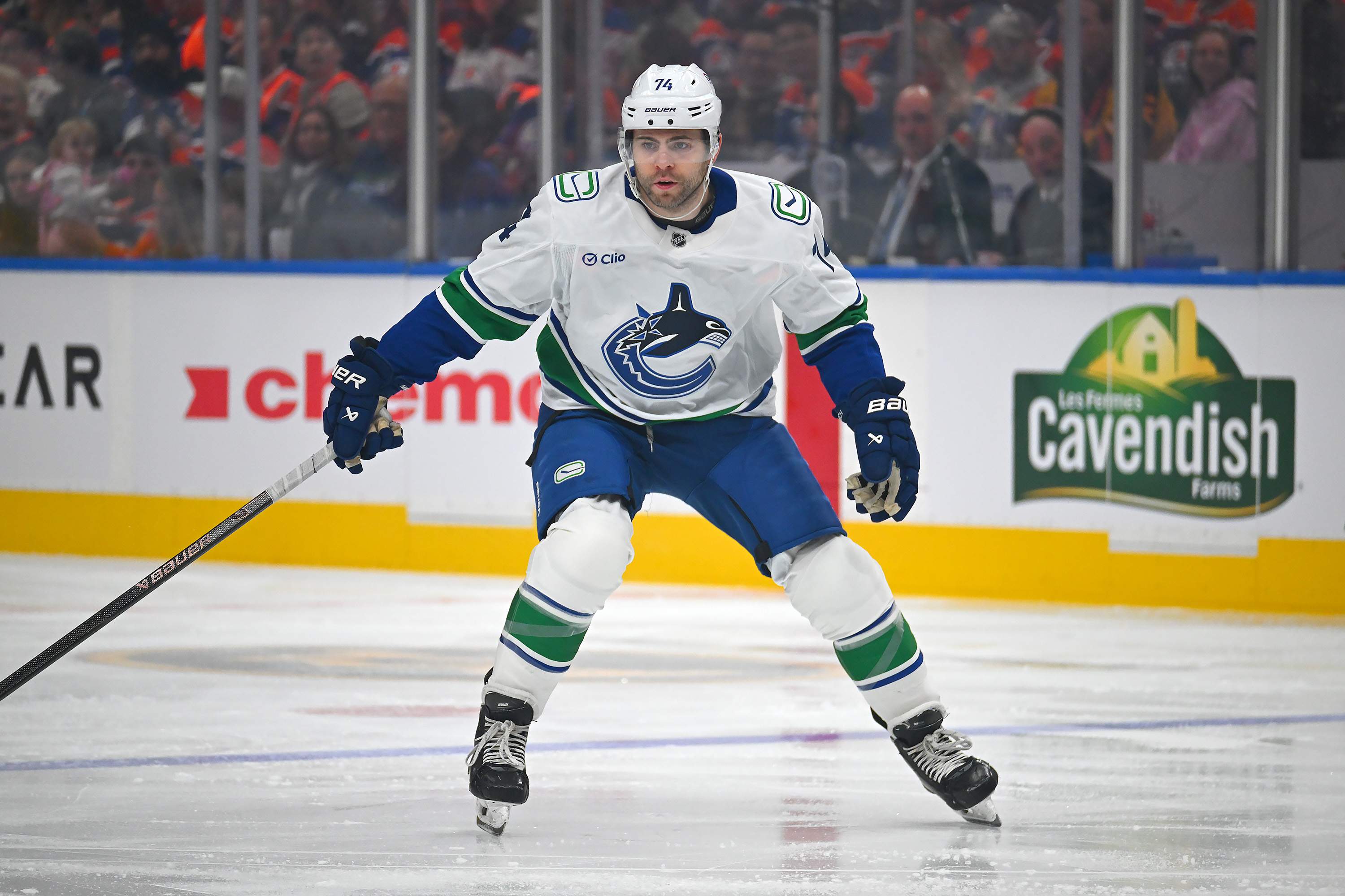 Vancouver Canucks v Edmonton Oilers