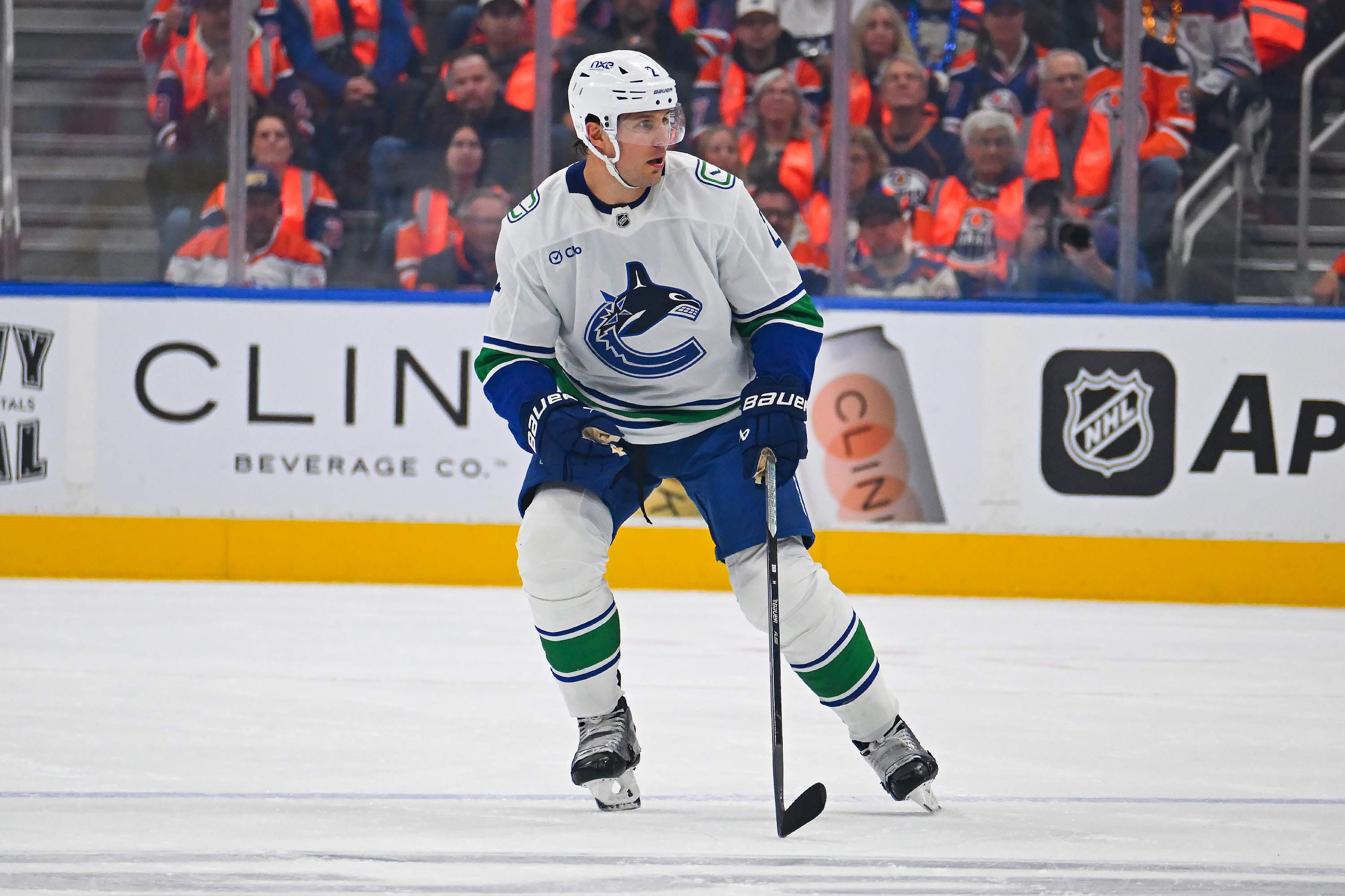 Vancouver Canucks v Edmonton Oilers