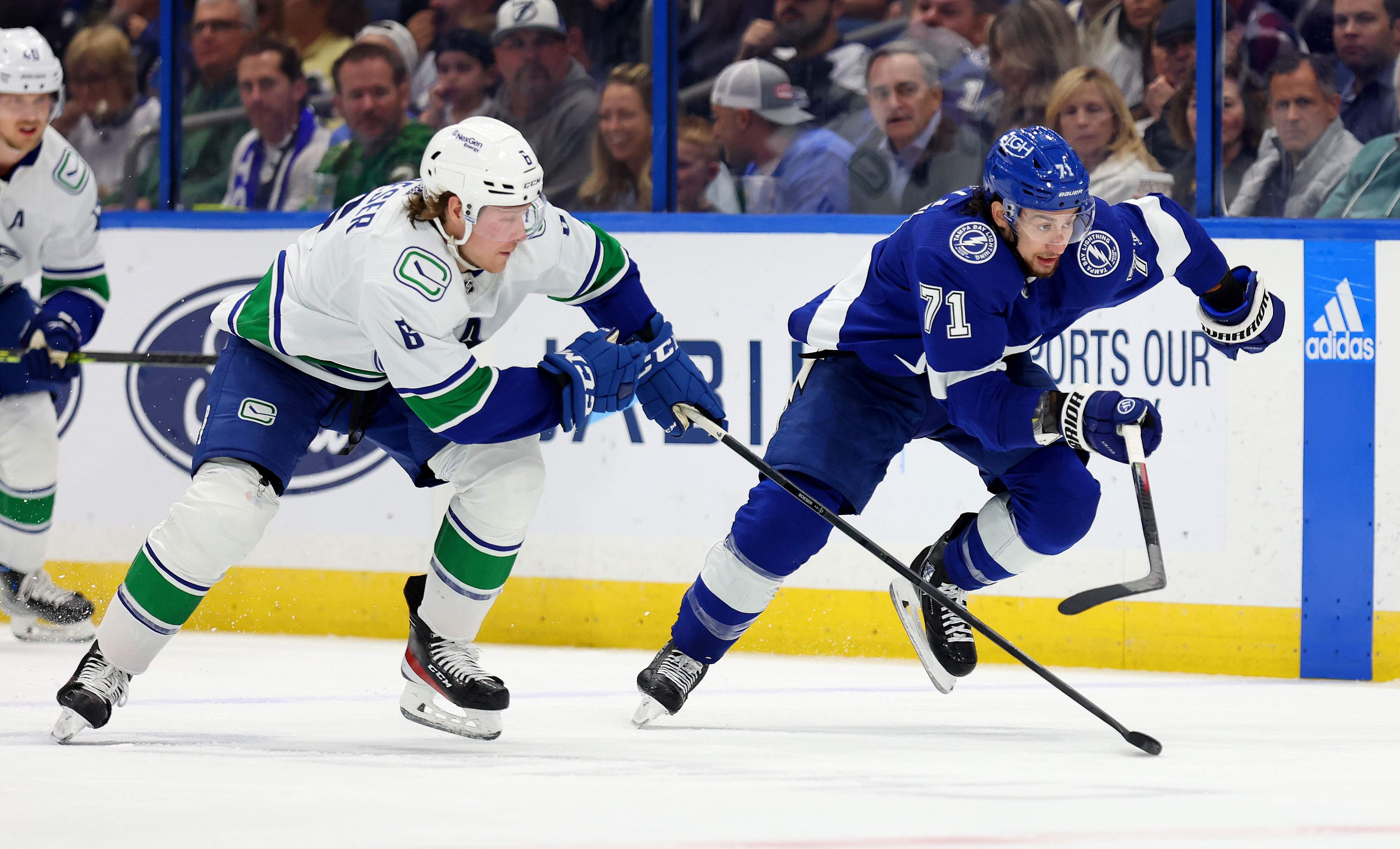 Vancouver Canucks v Tampa Bay Lightning