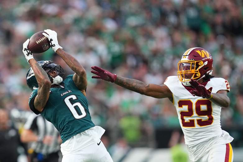 Washington Commanders v Philadelphia Eagles