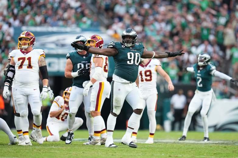 Washington Commanders v Philadelphia Eagles