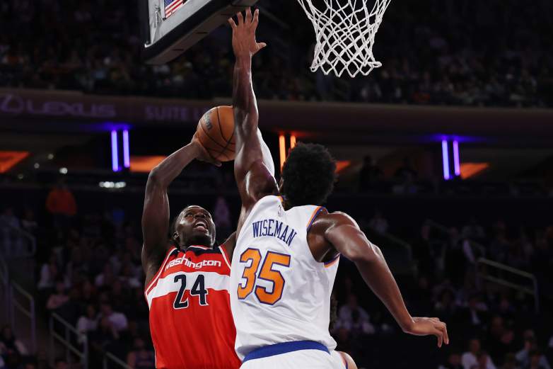 Washington Wizards v New York Knicks