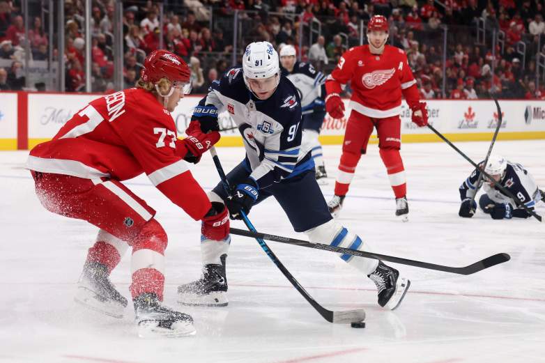 Winnipeg Jets v Detroit Red Wings