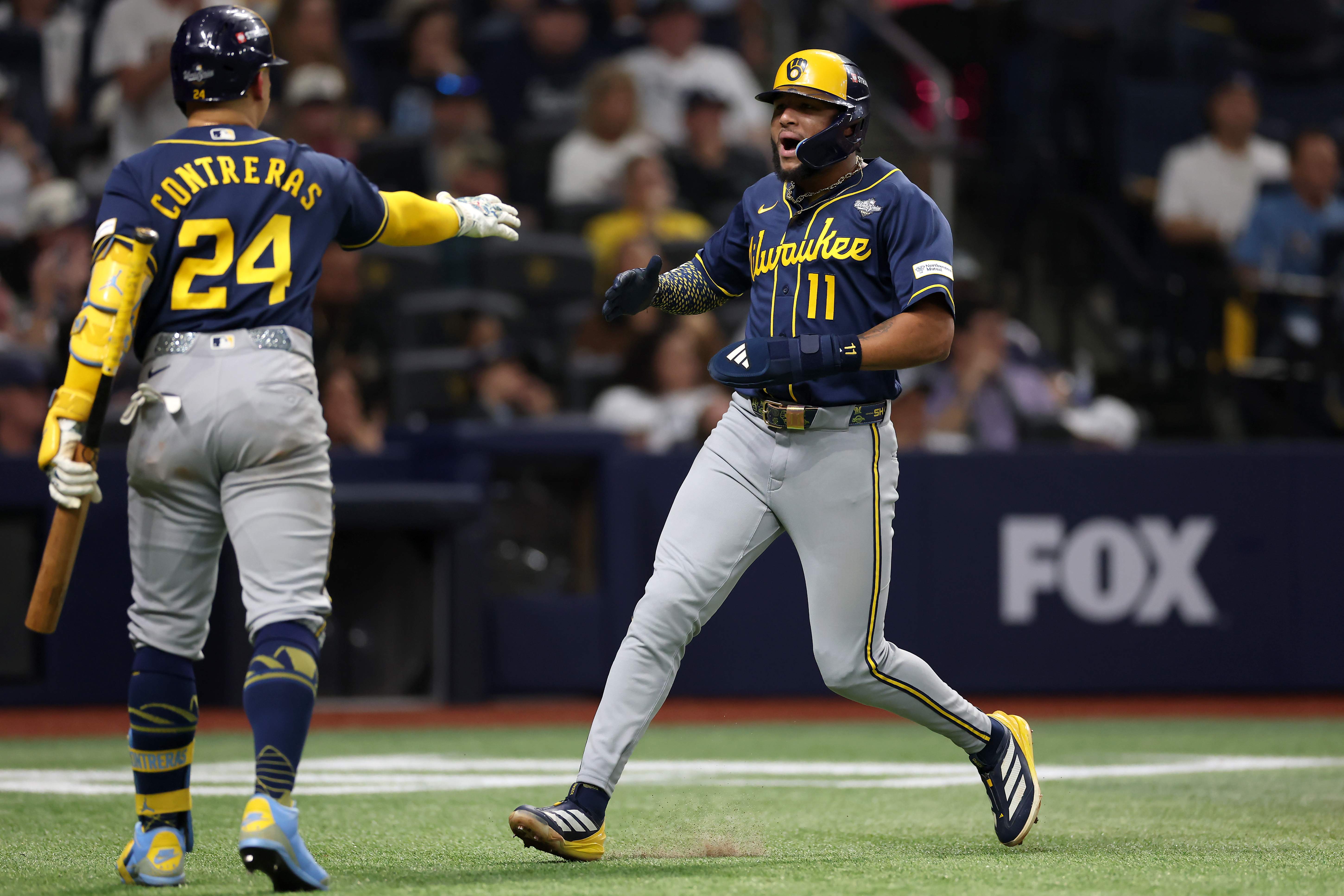 World Series: Milwaukee Brewers v Tampa Bay Rays - Game Three